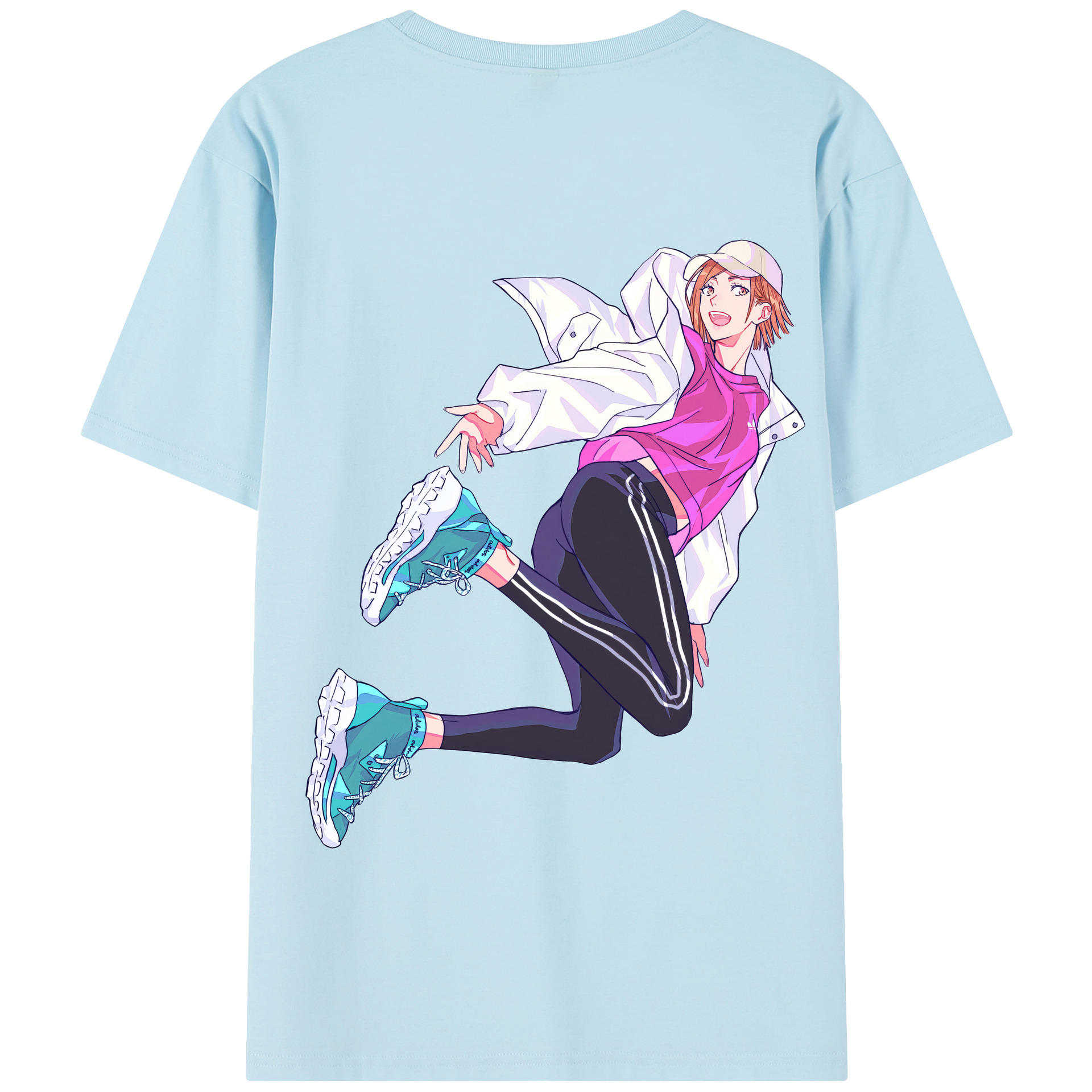 （画像用） 呪術廻戦 Jujutsu Kaisen 綿100％半袖Tシャツ（背面プリント）
